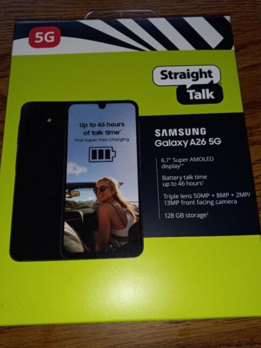 Samsung Galaxy A26 5G Smartphone - Black